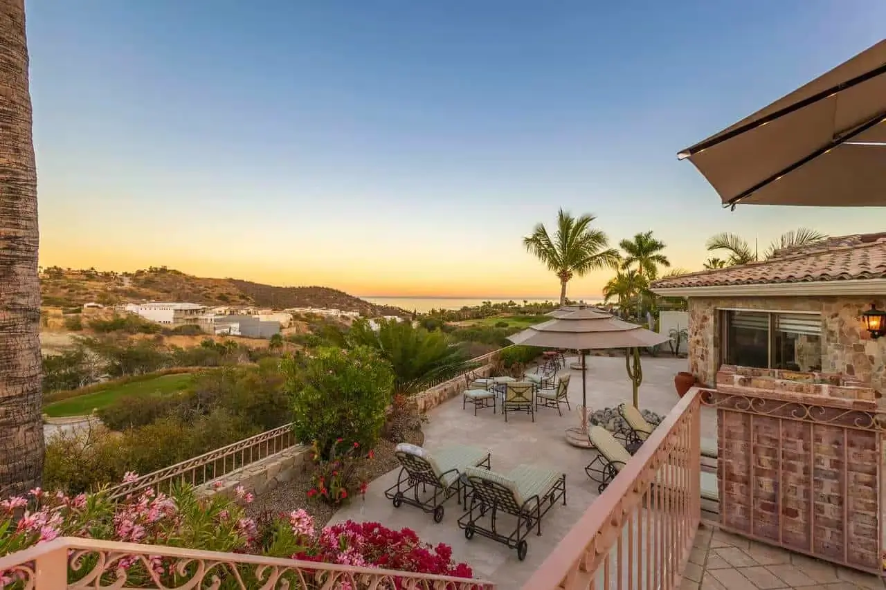 Luxury homes in the Cabo del Sol golf and resort community