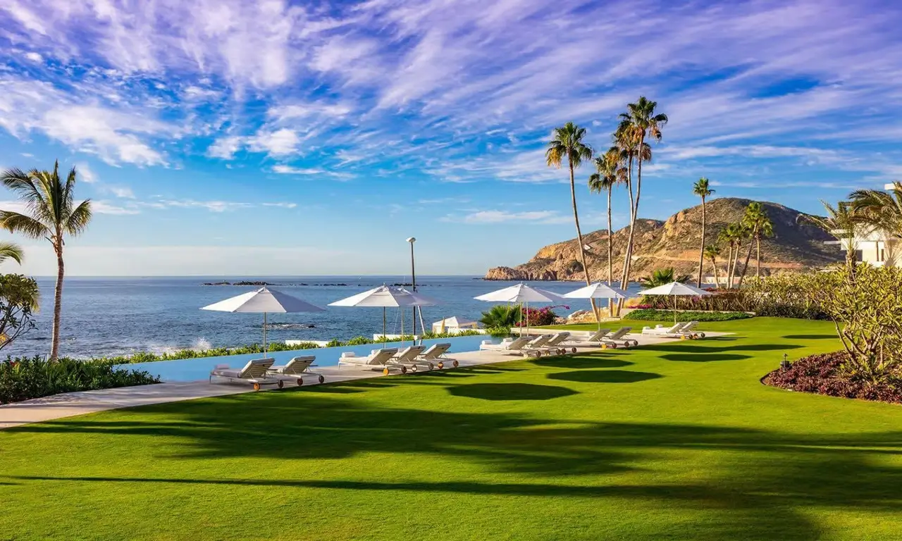 Chileno Bay private club community in Los Cabos with modern homes and beach access